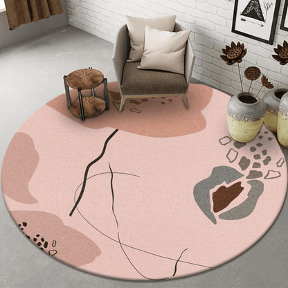 Mat with Play Design for Babies and Children with Mandala Sun Design for Safe Play