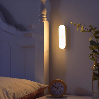 Wall Lamp with Wireless LED Motion Sensor for USB Rechargeable