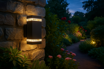 Light with Modern Outdoor Wall Up and Down Light and Weather-Resistant Design