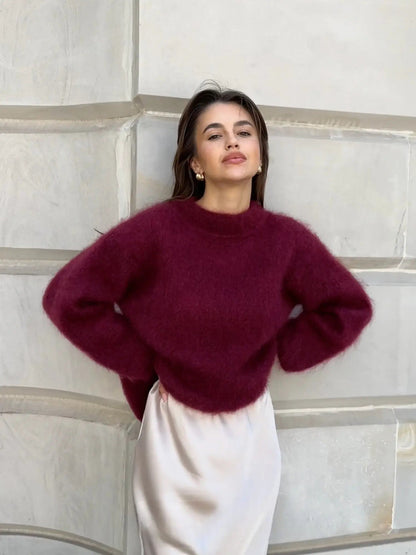 mohair sweater luxurious