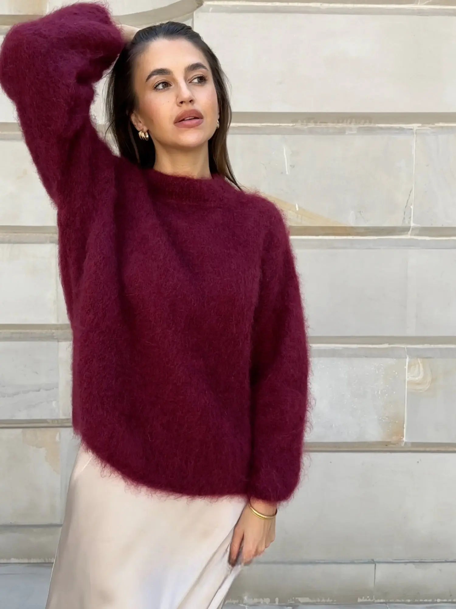 mohair sweater luxurious