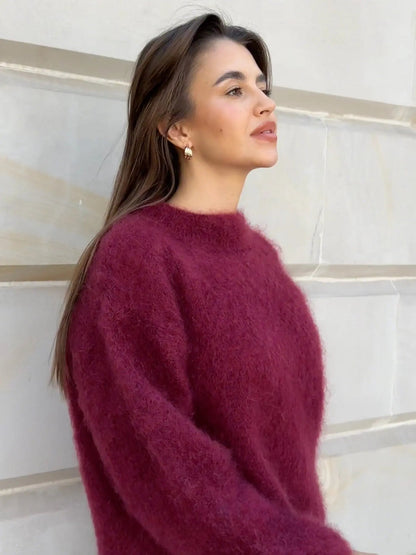 mohair sweater luxurious