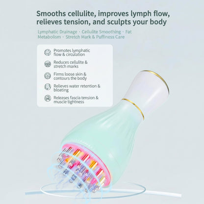 Body Massager for Smoother and Firmer Skin with Heat and Vibration