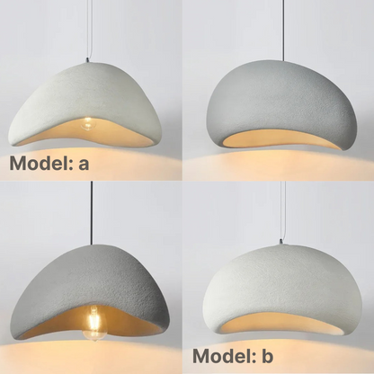 Pendant Light Wasabi with Sculpted Dome Design with Adjustable Height