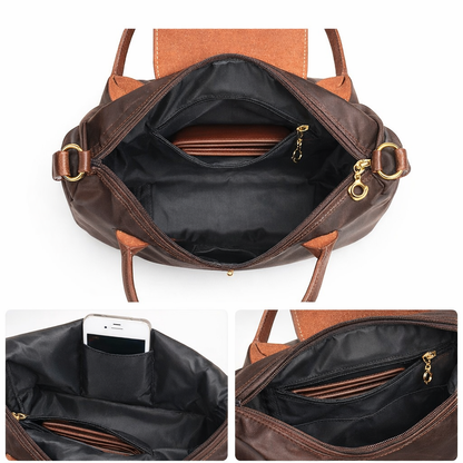 Women’s Handbag with Zip with Spacious Shoulder Bag with Stylish Design