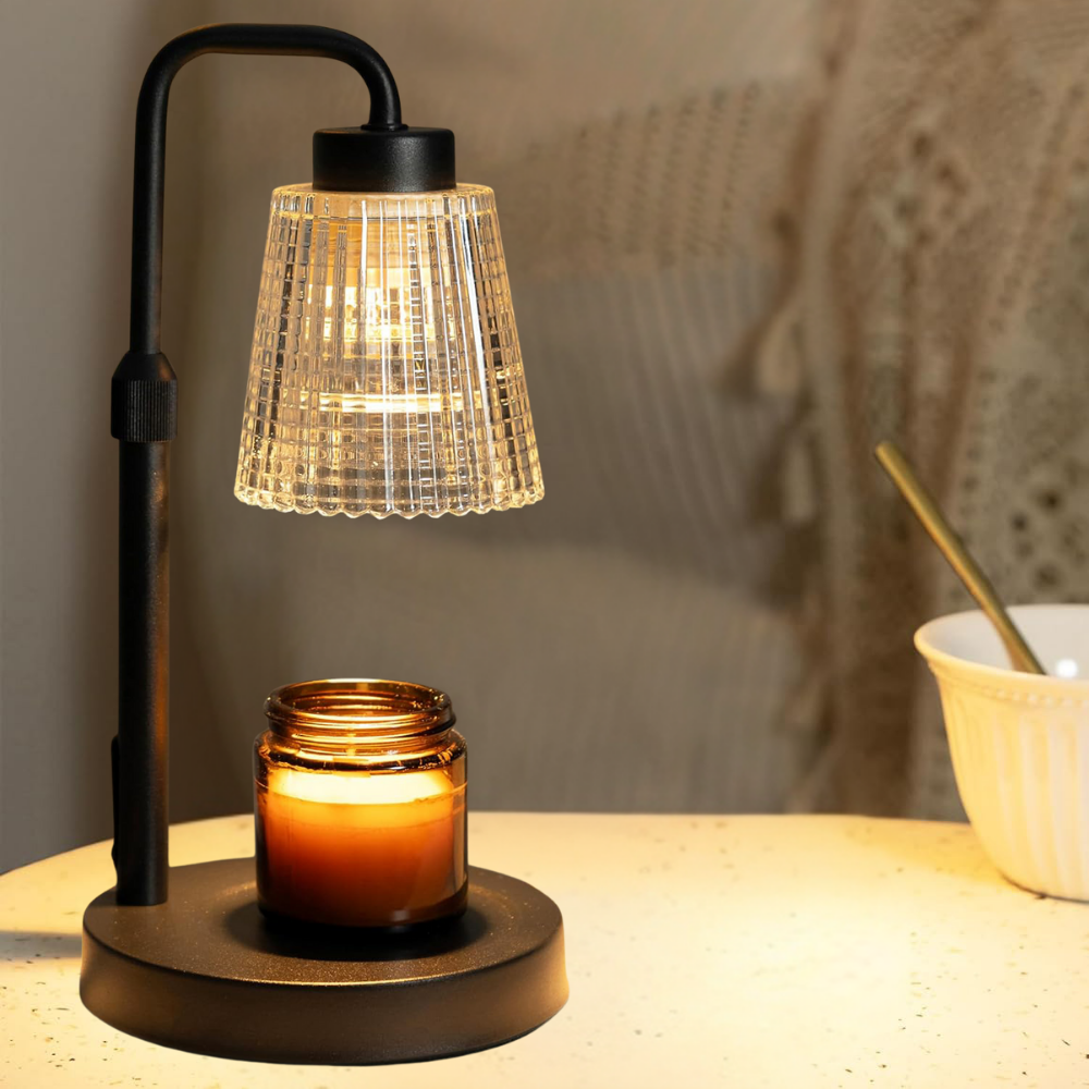 Warmer with Electric Candle Lamp with Timer for Dimmable and Decorative
