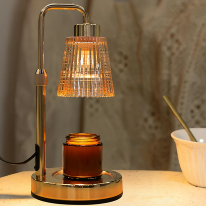 Warmer with Electric Candle Lamp with Timer for Dimmable and Decorative