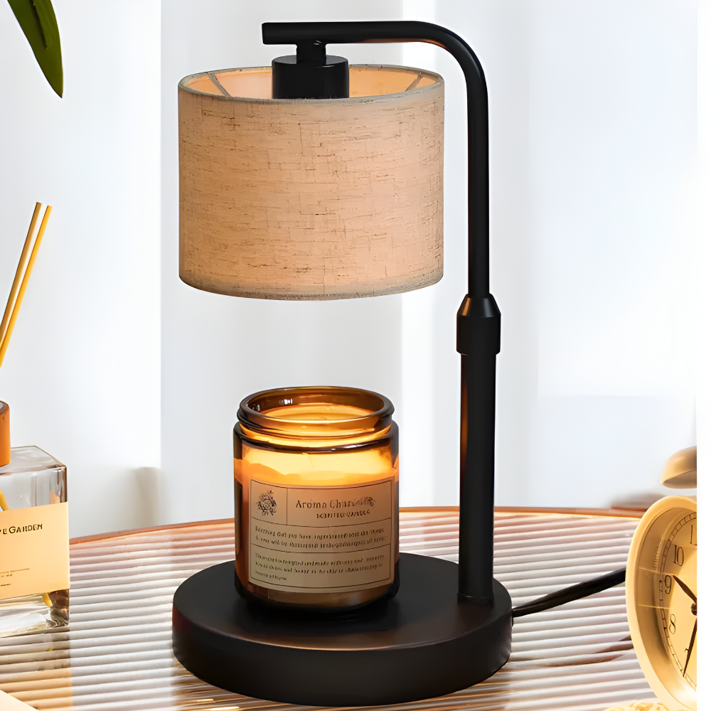 Warmer with Electric Candle Lamp with Timer for Dimmable and Atmospheric