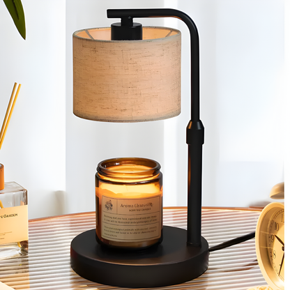 Warmer with Electric Candle Lamp with Timer for Dimmable and Atmospheric