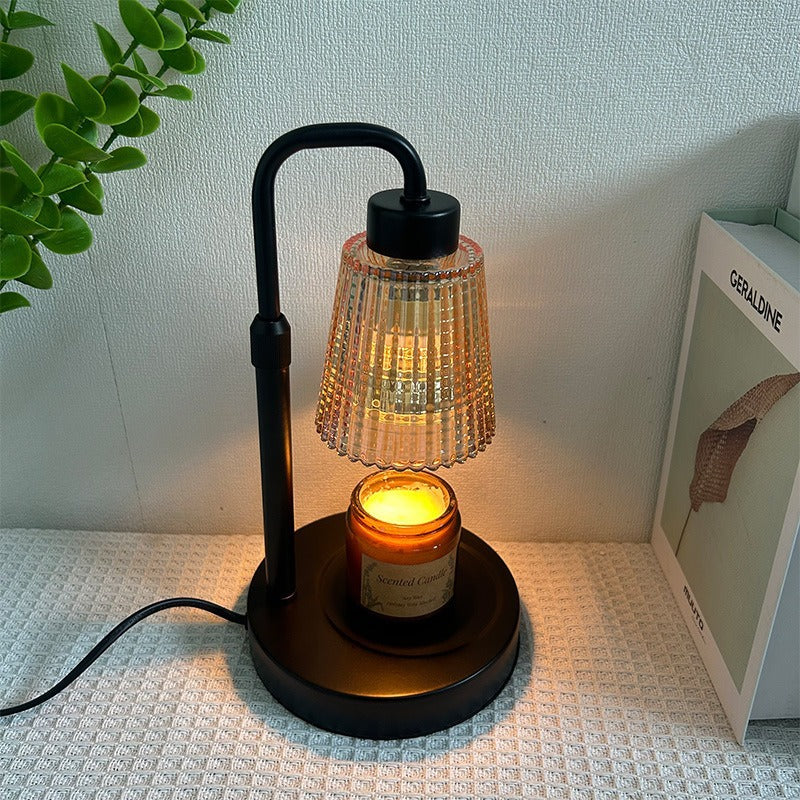 Warmer with Electric Candle Lamp with Timer for Dimmable and Decorative