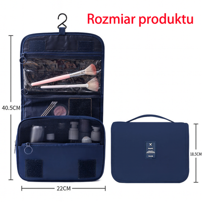 Organiser with Foldable Travel Hanging Hook for Water-Resistant and Spacious