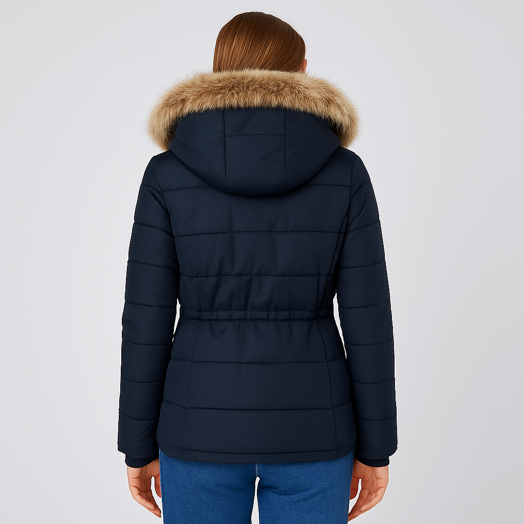 Nordelle Winter Coat for Quilted Insulated Hooded Outerwear for Women