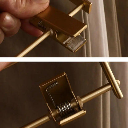 Metal Clothes Hangers for Trousers and Skirts with Non-Slip Clips and Space-Saving Design