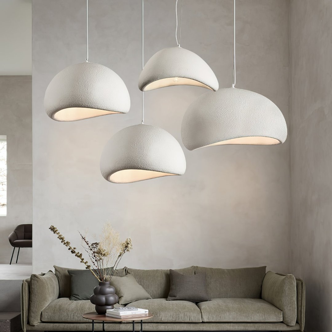 Pendant Light Wasabi with Sculpted Dome Design with Adjustable Height