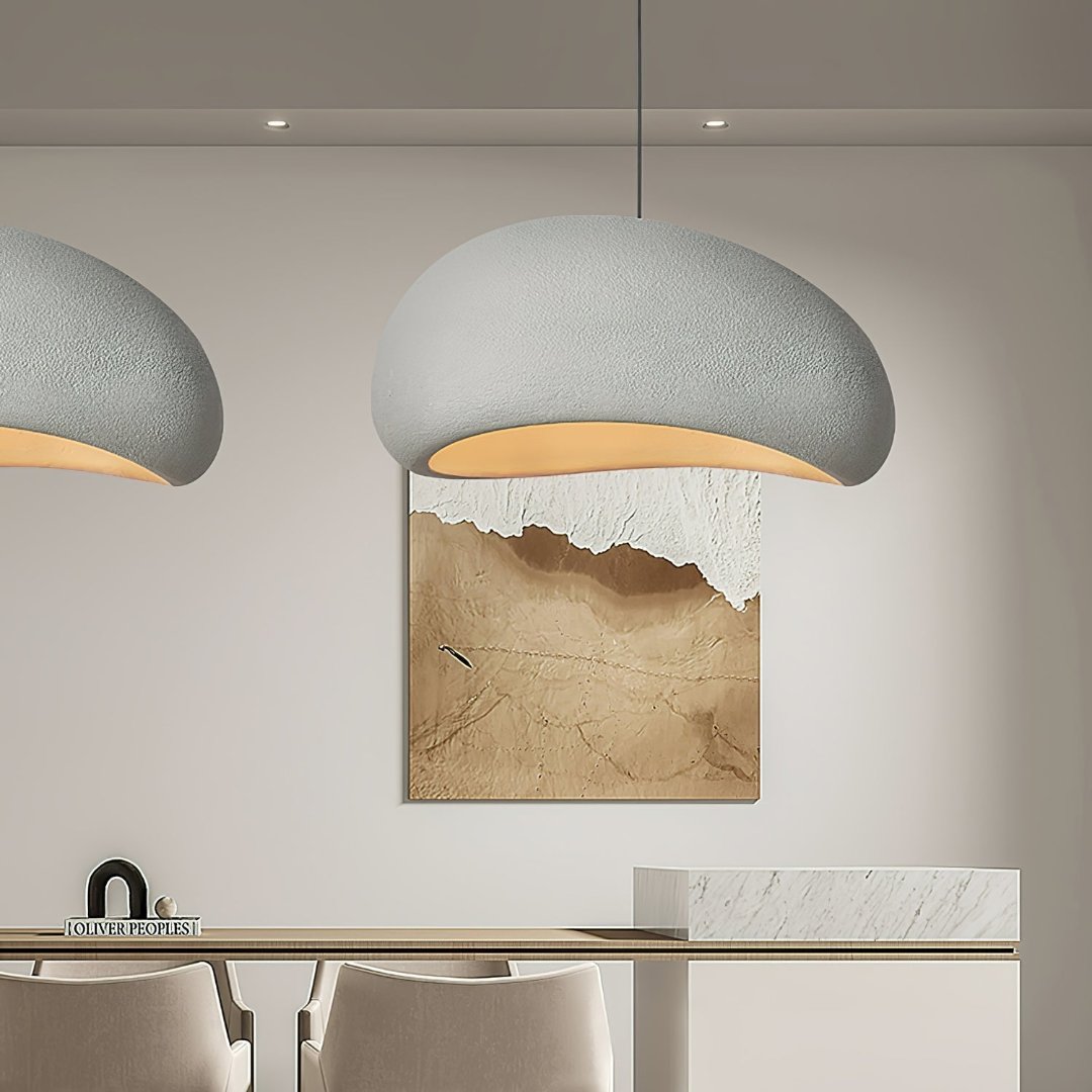 Pendant Light Wasabi with Sculpted Dome Design with Adjustable Height