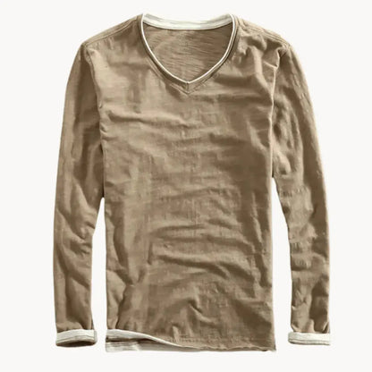 contrast trim cotton