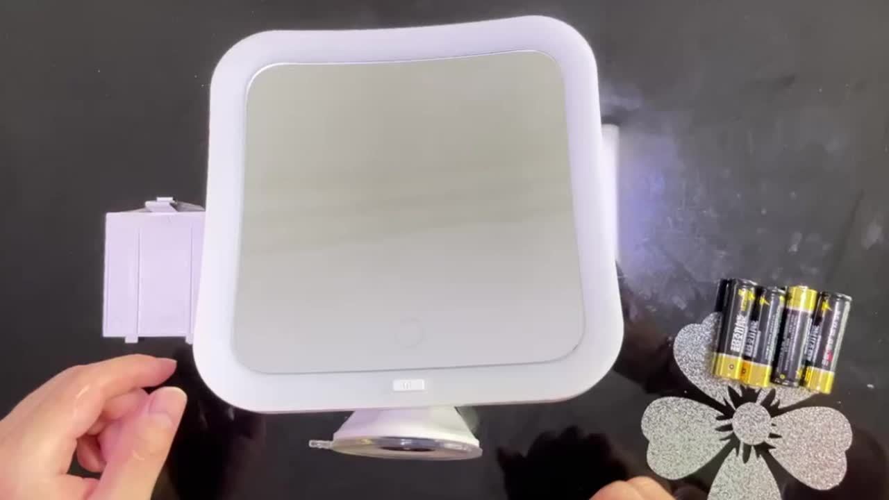 Mirror with Lumiview LED Make-Up 10x for Bright, Magnifying and User-Friendly