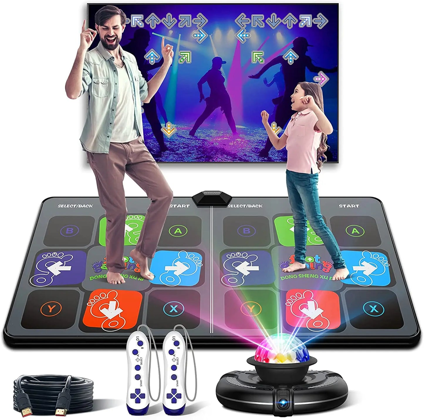 Mat Dancemaster Interactive Dance for Fitness & Fun for the Whole Family