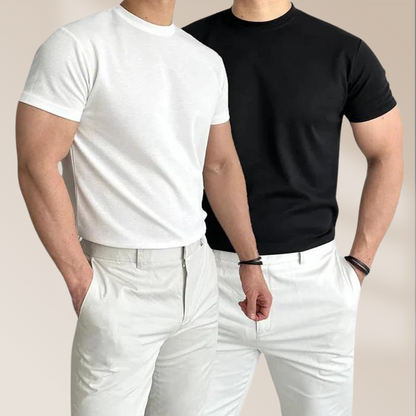 Perfectly Fitting Men's T-Shirt Made of Soft Cotton with a Modern Look