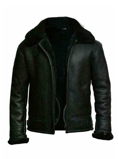 Men's Winter Coat with Warm Lining for Comfortable Protection Against Cold and Wind
