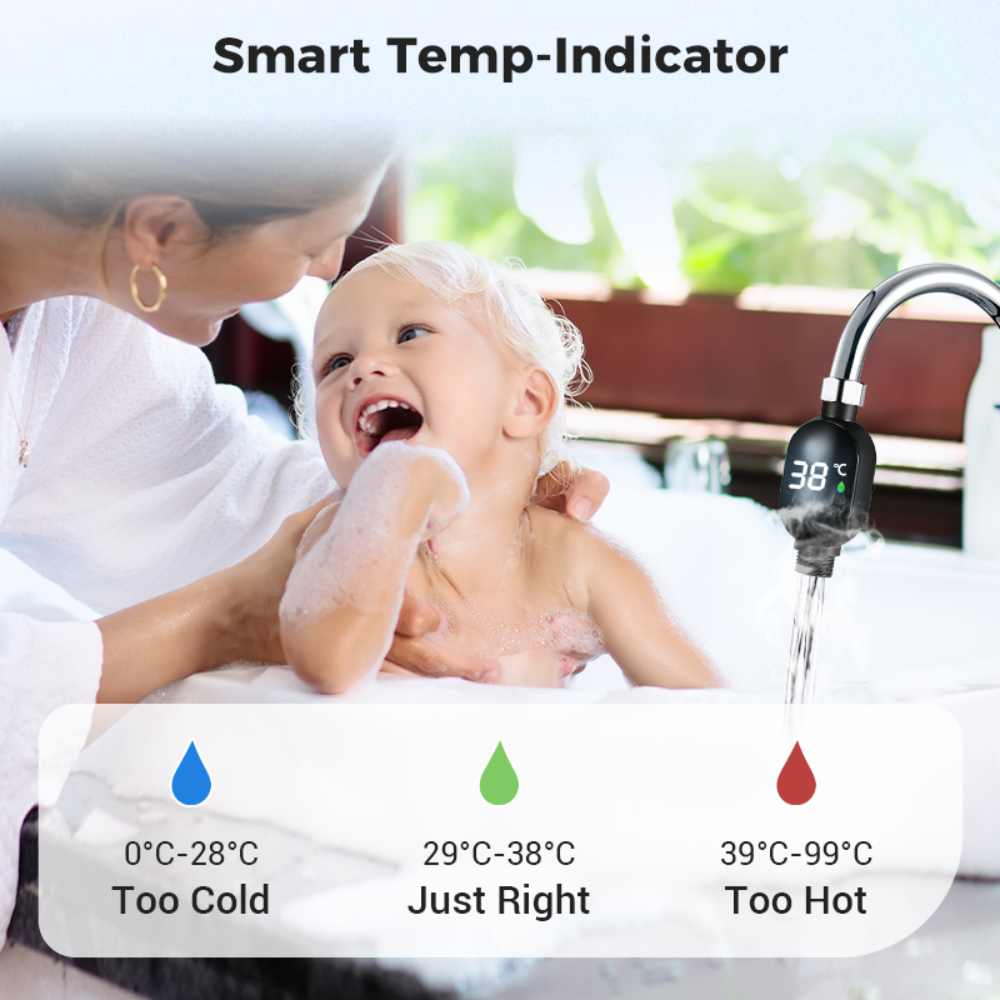 Digital Bath Thermometer for Baby and Family with Accurate Measurement