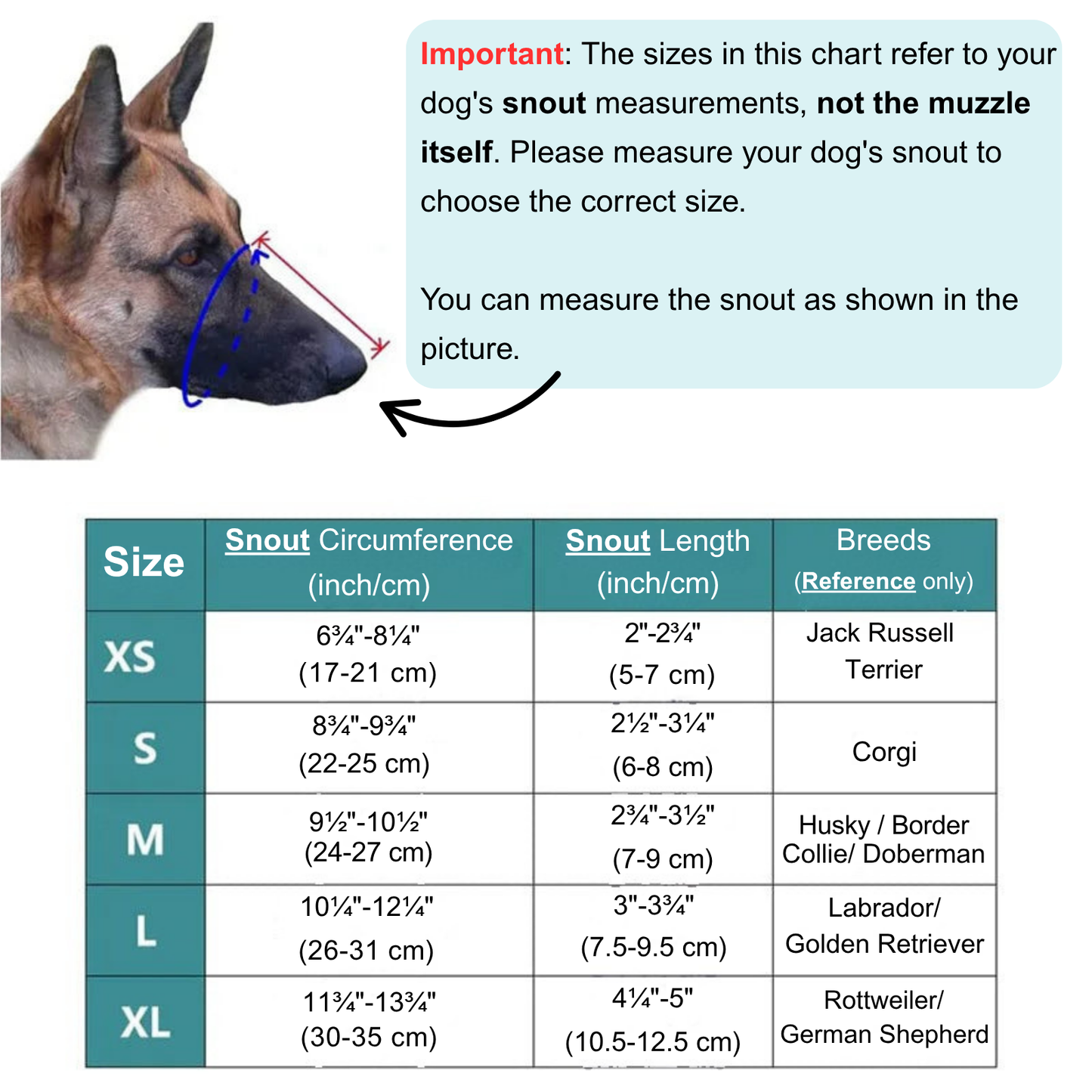 Airmesh Muzzle for Soft and Comfortable Dog Muzzle