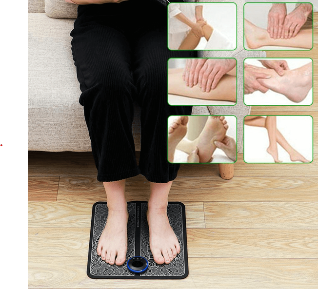 Mat Circulatoryboost Foot Massage for EMS Technology for Relaxation and Recovery