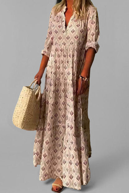 Elegant Maxi Dress with Fluid Fit for Stylish Summer Days
