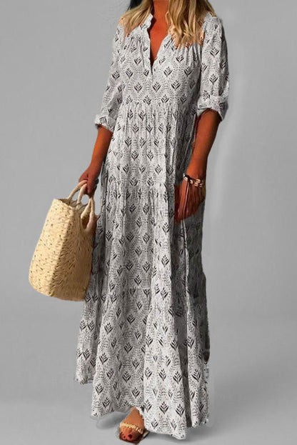 Elegant Maxi Dress with Fluid Fit for Stylish Summer Days