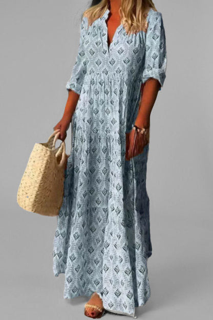 Elegant Maxi Dress with Fluid Fit for Stylish Summer Days