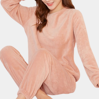 Set with Ladies' Soft Cotton Pyjama Comfortable Stretch Fit