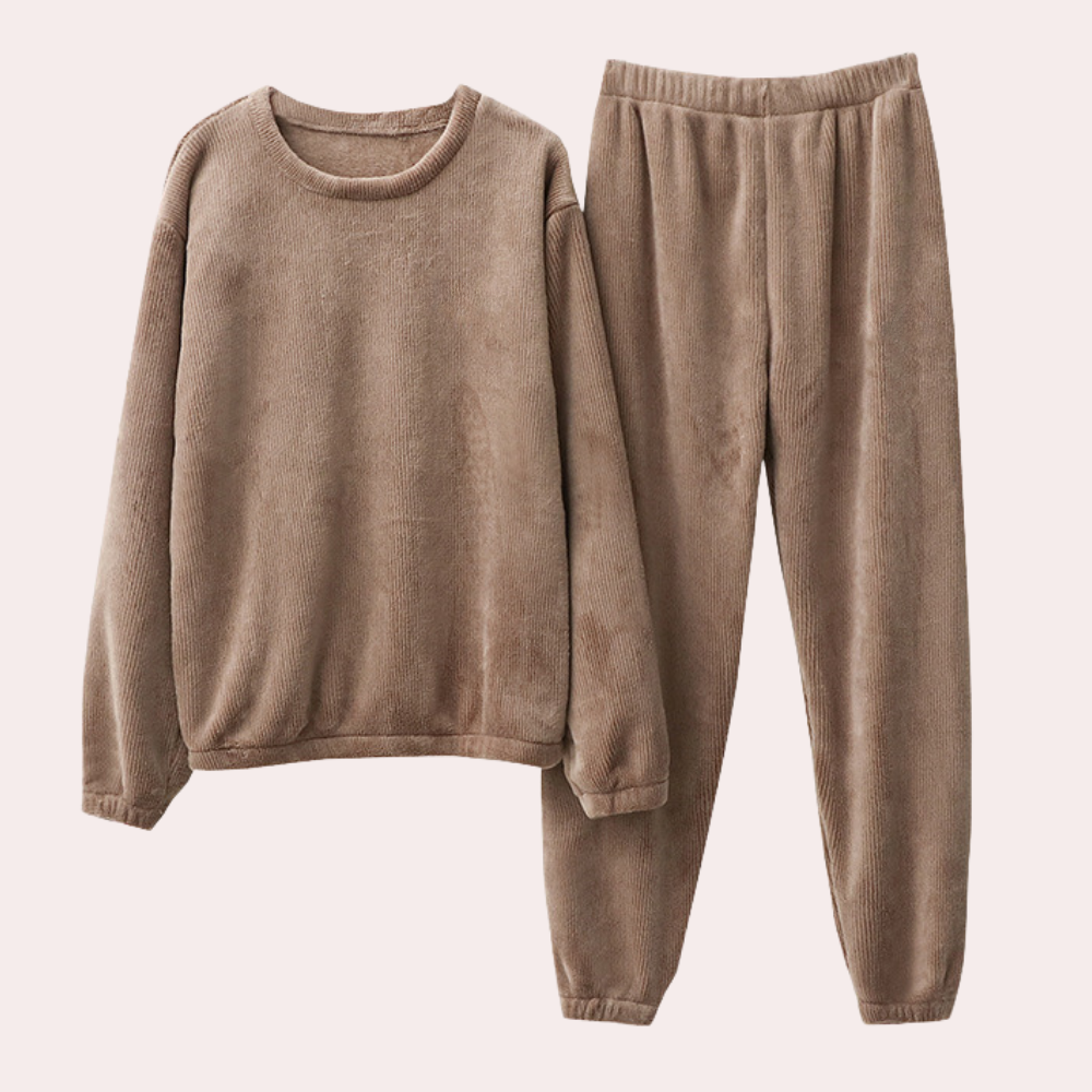 Set with Ladies' Soft Cotton Pyjama Comfortable Stretch Fit