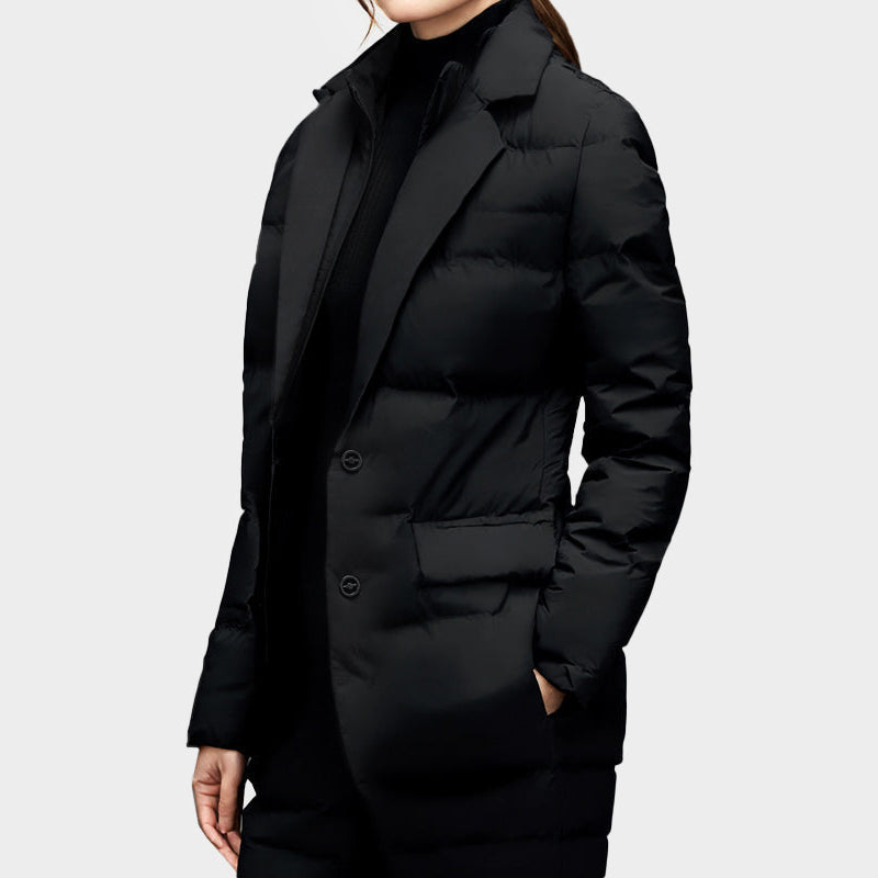 Ladies Downtown Windbreaker with Down Filling for Light and Protective