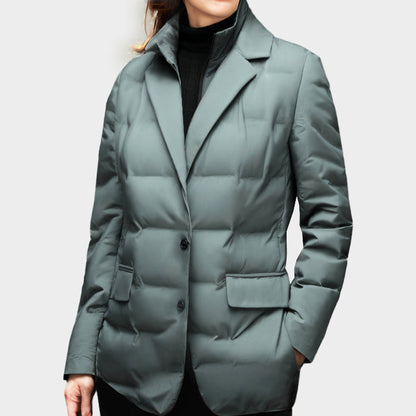 Ladies Downtown Windbreaker with Down Filling for Light and Protective