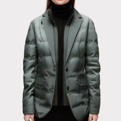 Ladies Downtown Windbreaker with Down Filling for Light and Protective