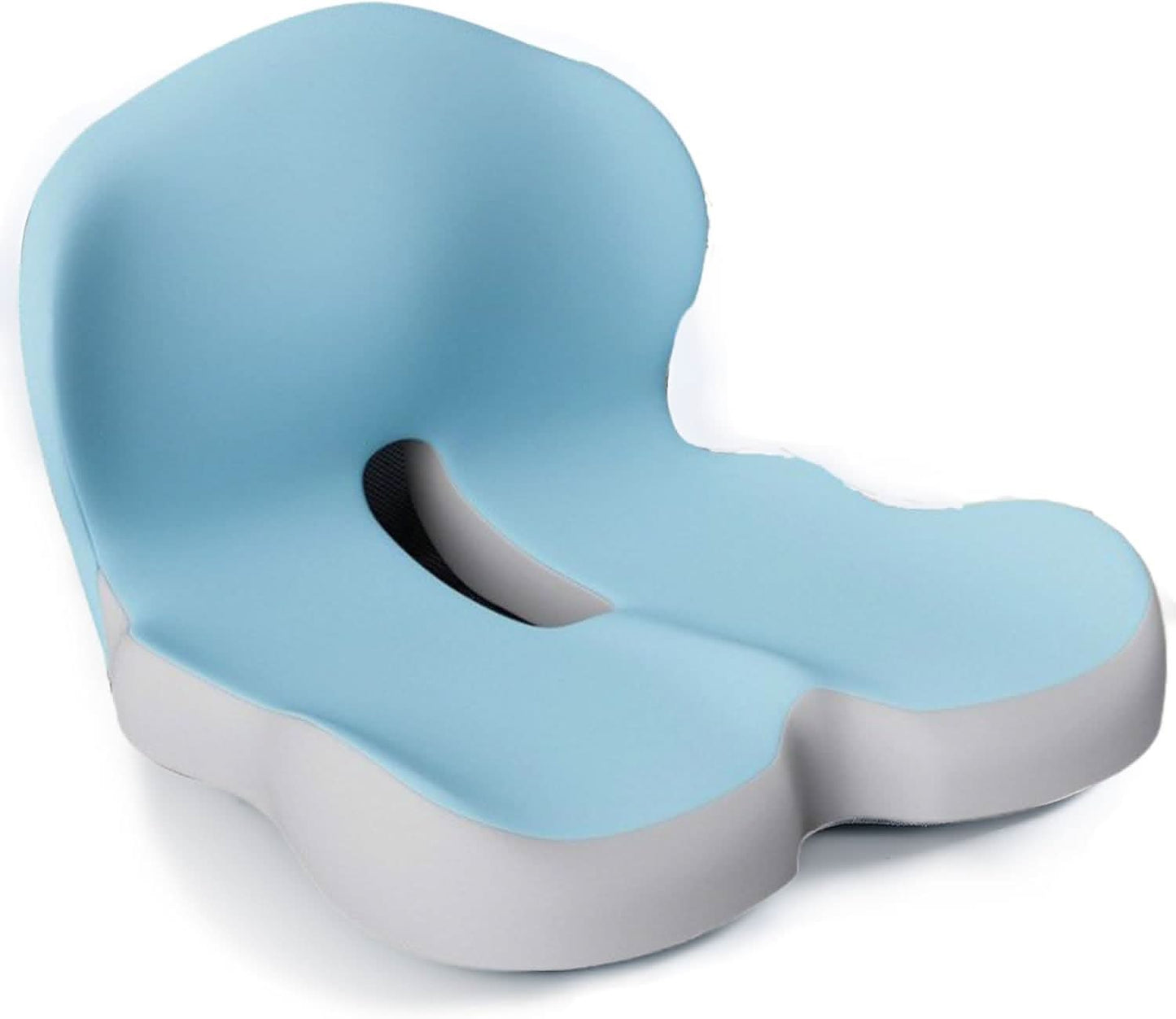 Cushion with Ergonomic Memory Foam Seat Design for Office and Car for Comfortable Sitting