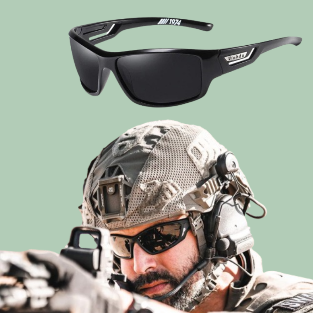 Sporty Sunglasses with Polarised Lenses for UV400 Protection for Outdoor Activities