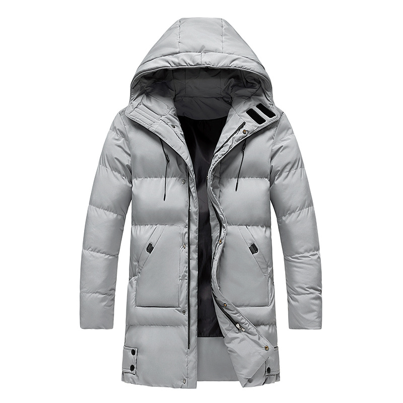 Men’s Insulated Parka Coat with Waterproof Design with Padded Panels