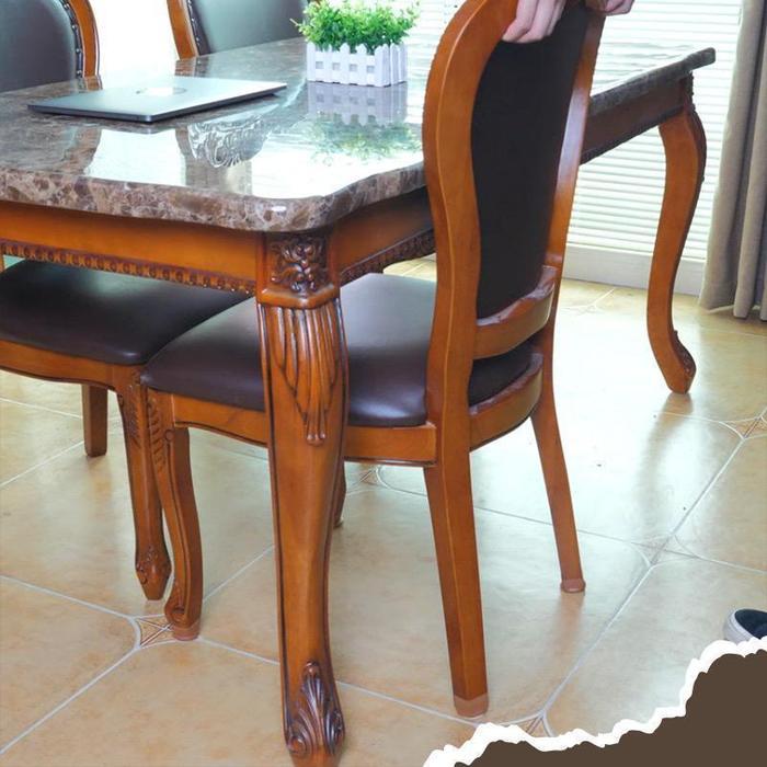Flexigrip Pro for Transparent Silicone Chair Leg Covers with Anti-Slip Felt Base