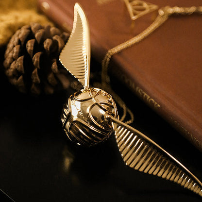 Ring with Golden Winged Orb Box for Movable Jewellery Case
