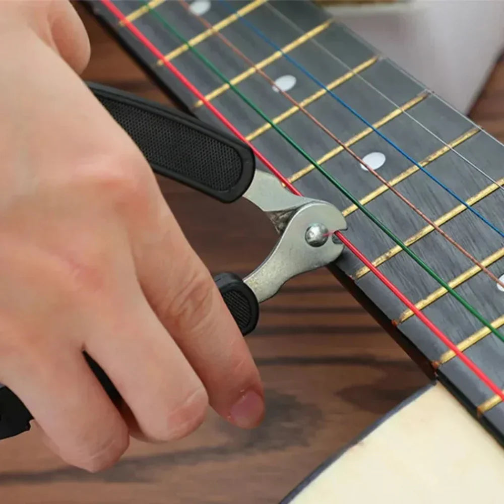 Tool with 3 in 1 Guitar String Design for Quick and Easy Maintenance