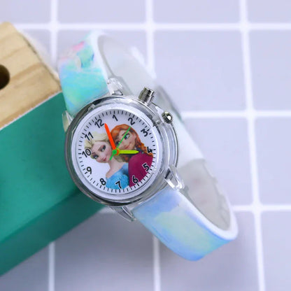 Watch Glow-in-the-Dark Children's for Available in Spider-Man and Frozen Designs
