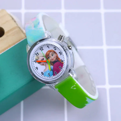 Watch Glow-in-the-Dark Children's for Available in Spider-Man and Frozen Designs