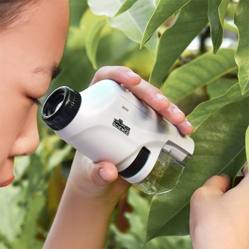 Portable Kids Microscope for Explore Nature Up Close