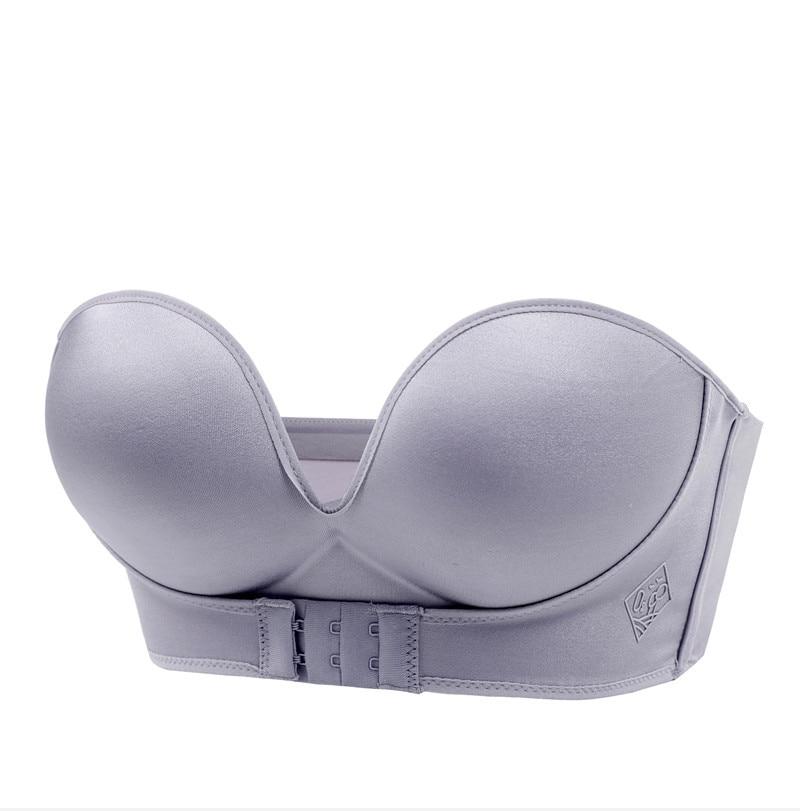 Strapless Ladies Bra with Strong Support and Comfortable Push-Up Fit