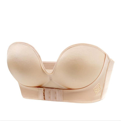 Strapless Ladies Bra with Strong Support and Comfortable Push-Up Fit