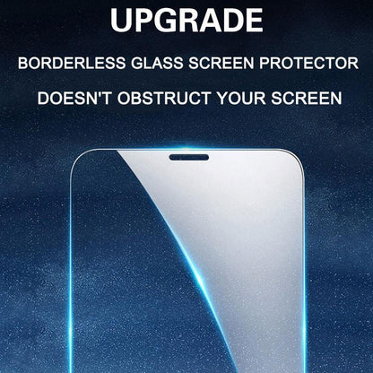 Glass with Iphone Tempered Screen Protector for Full Protection