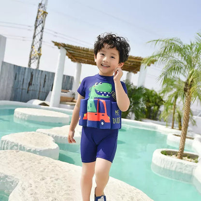 Children's Life Jacket with Buoyancy for Safe and Confident Swimming