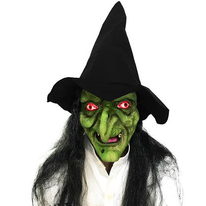 Realistic Latex Old Man Mask for Expressive Halloween Costume Headpiece