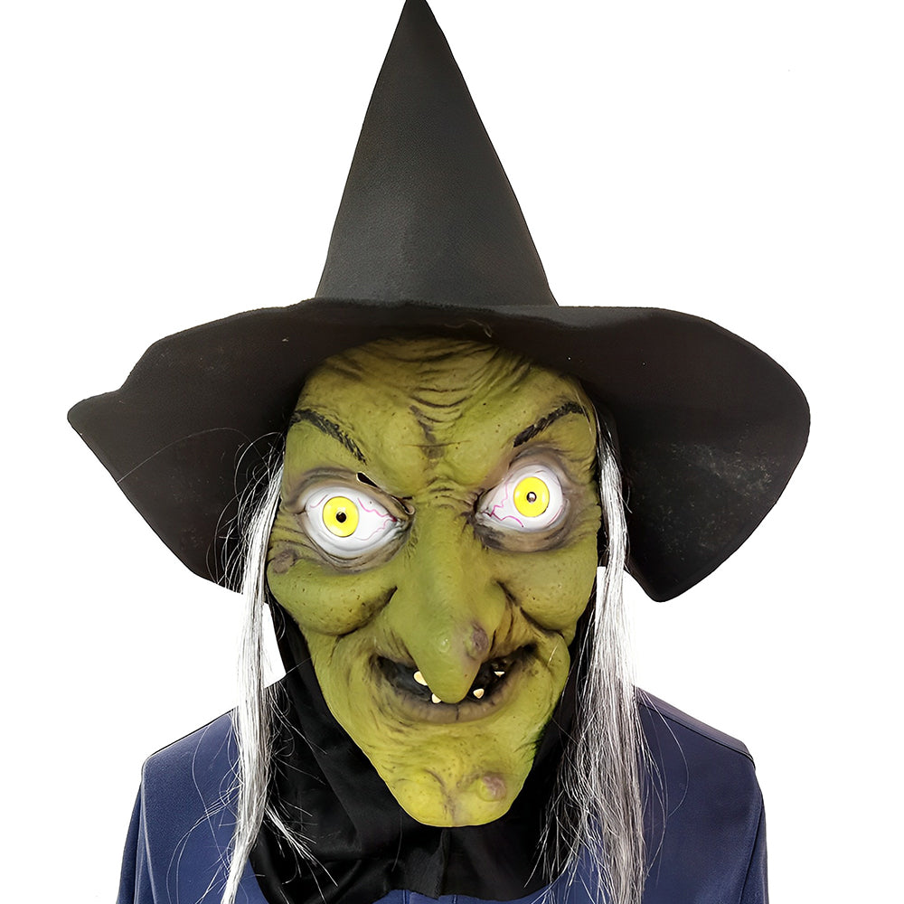 Realistic Latex Old Man Mask for Expressive Halloween Costume Headpiece